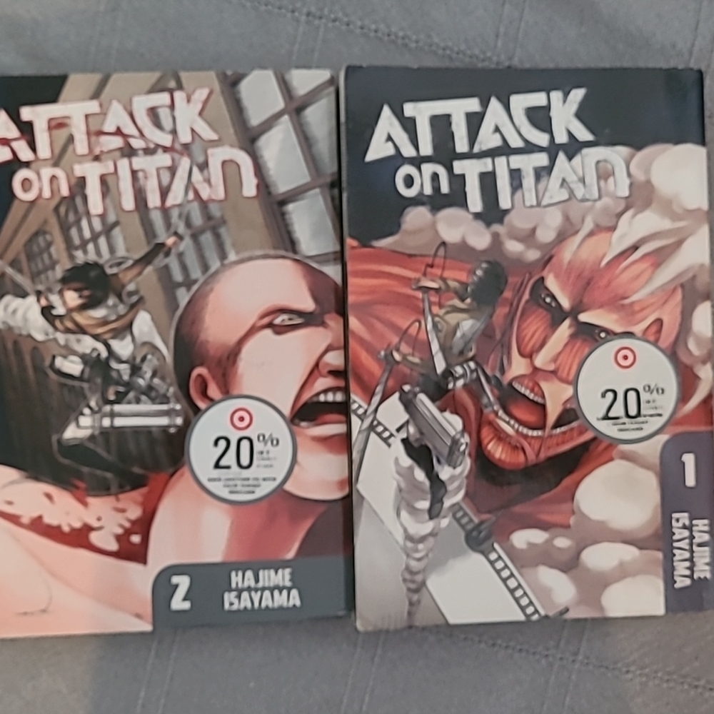 Kids books Attack on Titan 1 and 2